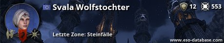Signatur von Svala Wolfstochter