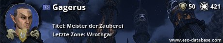 Signatur von Gagerus