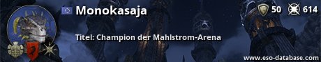 Signatur von Monokasaja