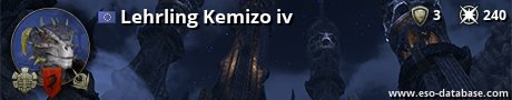 Signatur von Lehrling Kemizo iv