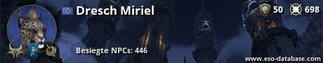 Signatur von Dresch Miriel