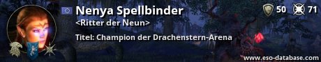 Signatur von Nenya Spellbinder