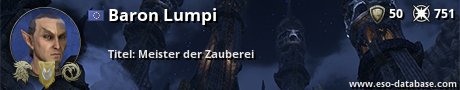 Signatur von Baron Lumpi
