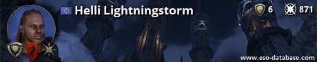 Signatur von Helli Lightningstorm