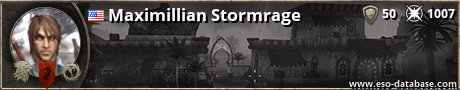 Signatur von Maximillian Stormrage