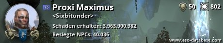 Signatur von Proxi Maximus