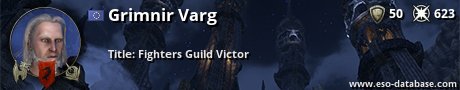 Signatur von Grimnir Varg