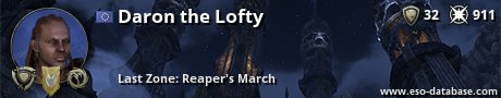 Signatur von Daron the Lofty