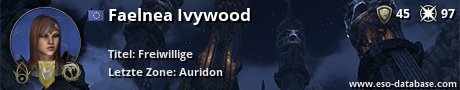 Signatur von Faelnea Ivywood