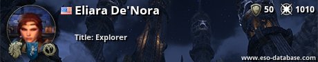 Signatur von Eliara De'Nora