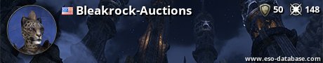 Signatur von Bleakrock-Auctions