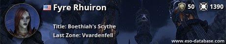 Signatur von Fyre Rhuiron