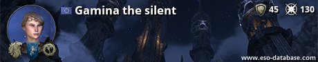 Signatur von Gamina the silent