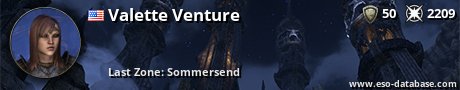 Signatur von Valette Venture