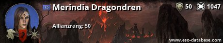 Signatur von Merindia Dragondren