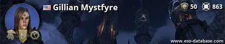 Signatur von Gillian Mystfyre