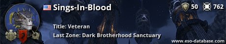 Signatur von Sings-In-Blood