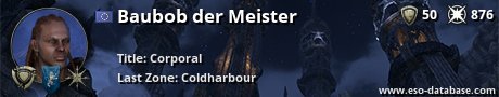 Signatur von Baubob der Meister