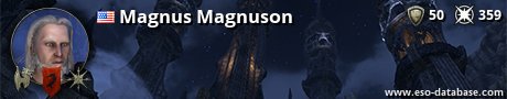 Signatur von Magnus Magnuson