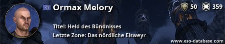 Signatur von Ormax Melory