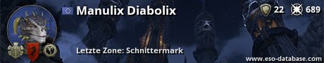 Signatur von Manulix Diabolix