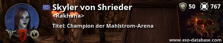 Signatur von Skyler von Shrieder