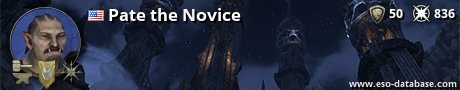 Signatur von Pate the Novice