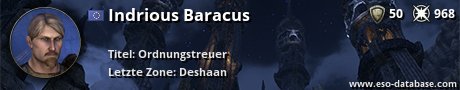 Signatur von Indrious Baracus