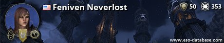 Signatur von Feniven Neverlost