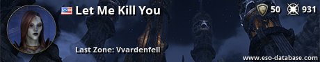 Signatur von Let Me Kill You