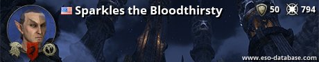 Signatur von Sparkles the Bloodthirsty