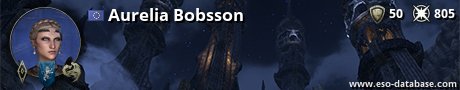 Signatur von Aurelia Bobsson