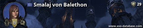 Signatur von Smalaj von Balethon