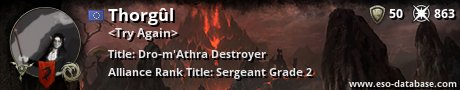 Signatur von Thorgûl