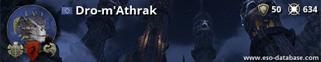 Signatur von Dro-m'Athrak