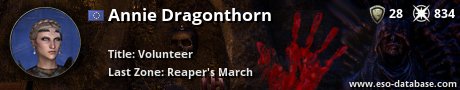 Signatur von Annie Dragonthorn