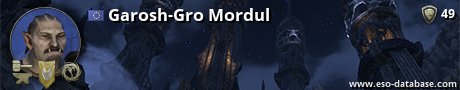 Signatur von Garosh-Gro Mordul