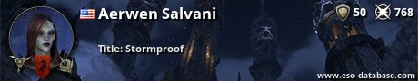 Signatur von Aerwen Salvani