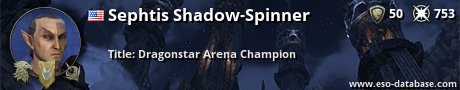 Signatur von Sephtis Shadow-Spinner