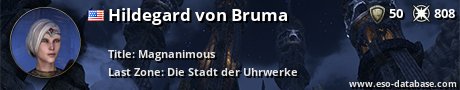 Signatur von Hildegard von Bruma