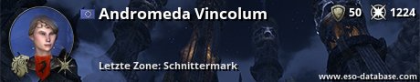 Signatur von Andromeda Vincolum