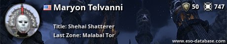 Signatur von Maryon Telvanni