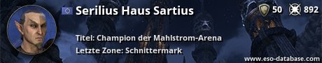 Signatur von Serilius Haus Sartius