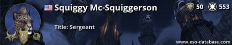 Signatur von Squiggy Mc-Squiggerson