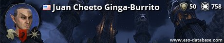 Signatur von Juan Cheeto Ginga-Burrito