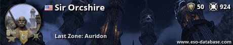 Signatur von Sir Orcshire