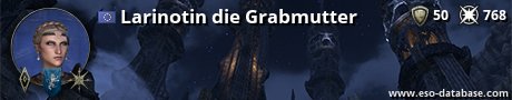 Signatur von Larinotin die Grabmutter