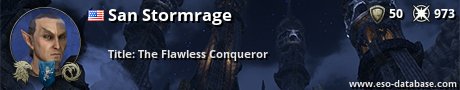 Signatur von San Stormrage