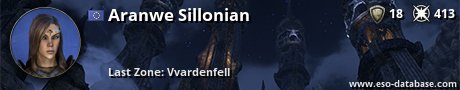 Signatur von Aranwe Sillonian