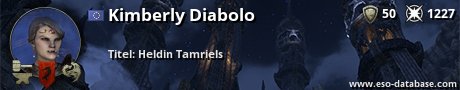Signatur von Kimberly Diabolo